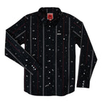 The Wyatt Pearl Snap Long Sleeve Print Shirt