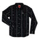 The Wyatt Pearl Snap Long Sleeve Print Shirt - Handler - Black