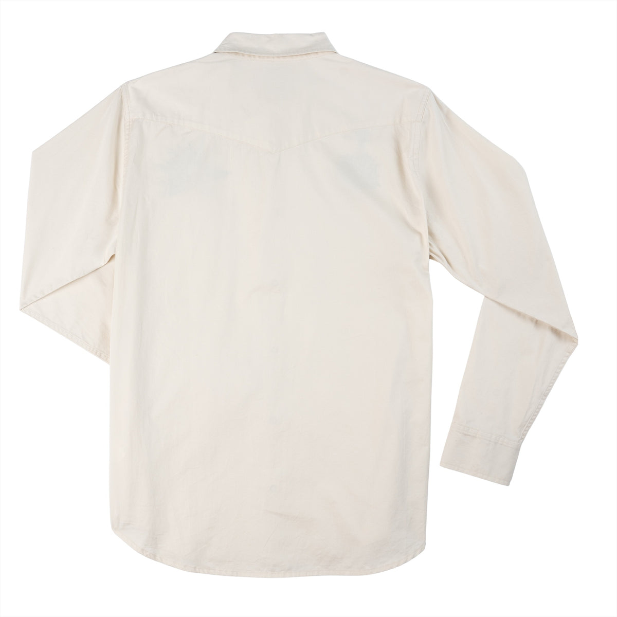 The Wyatt Pearl Snap Long Sleeve Embroidered Shirt - Terlingua - Cream