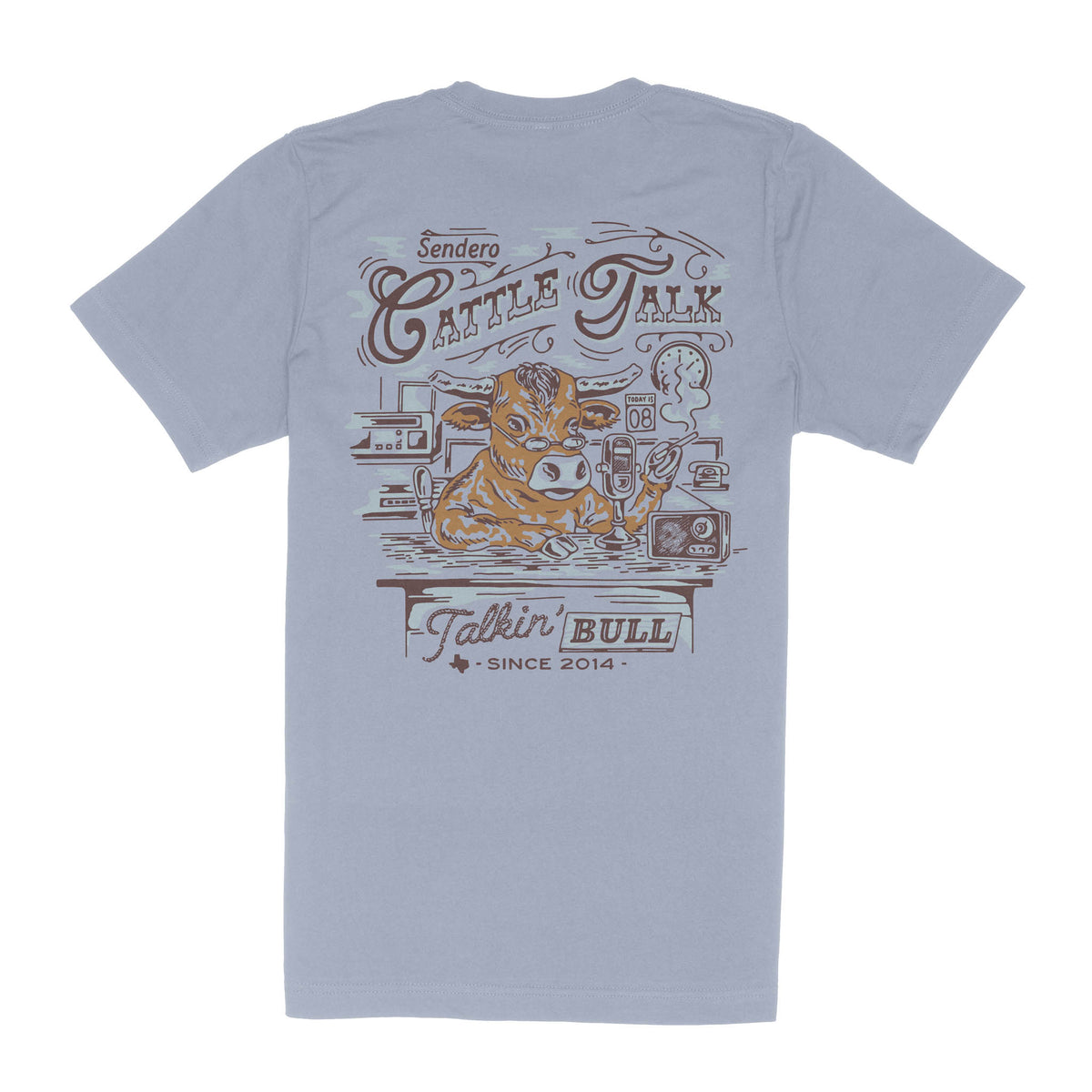 Talkin' Bull T-Shirt - Drift Blue