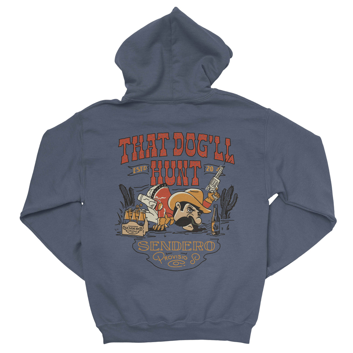 That Dog'll Hunt Hoodie - Navy