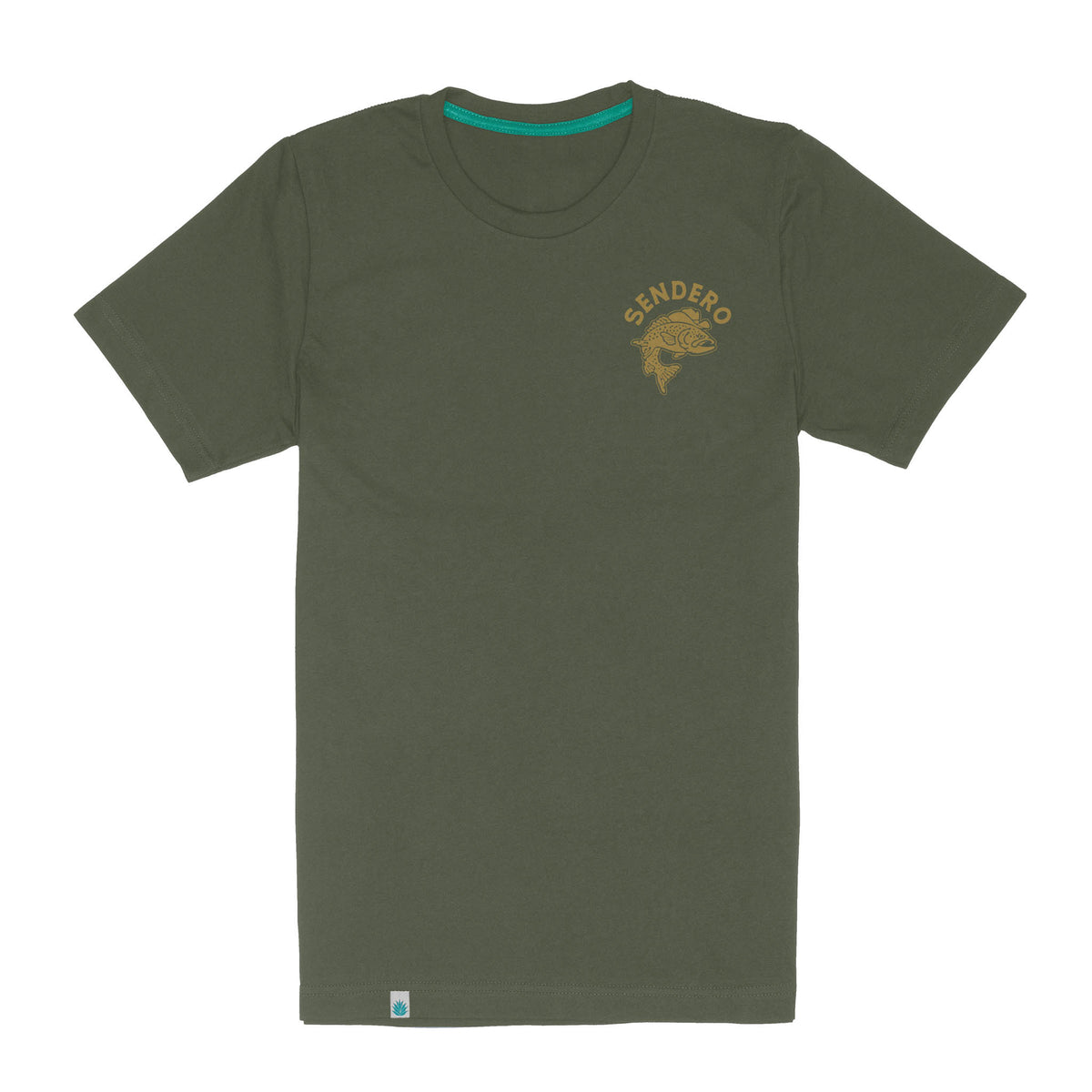 Troutlaw T-Shirt - Army Green