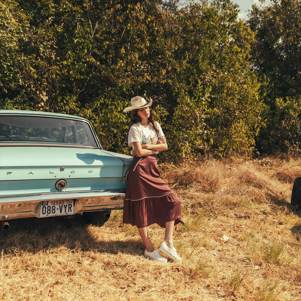 Cheyenne Western Skirt - Zinfandel