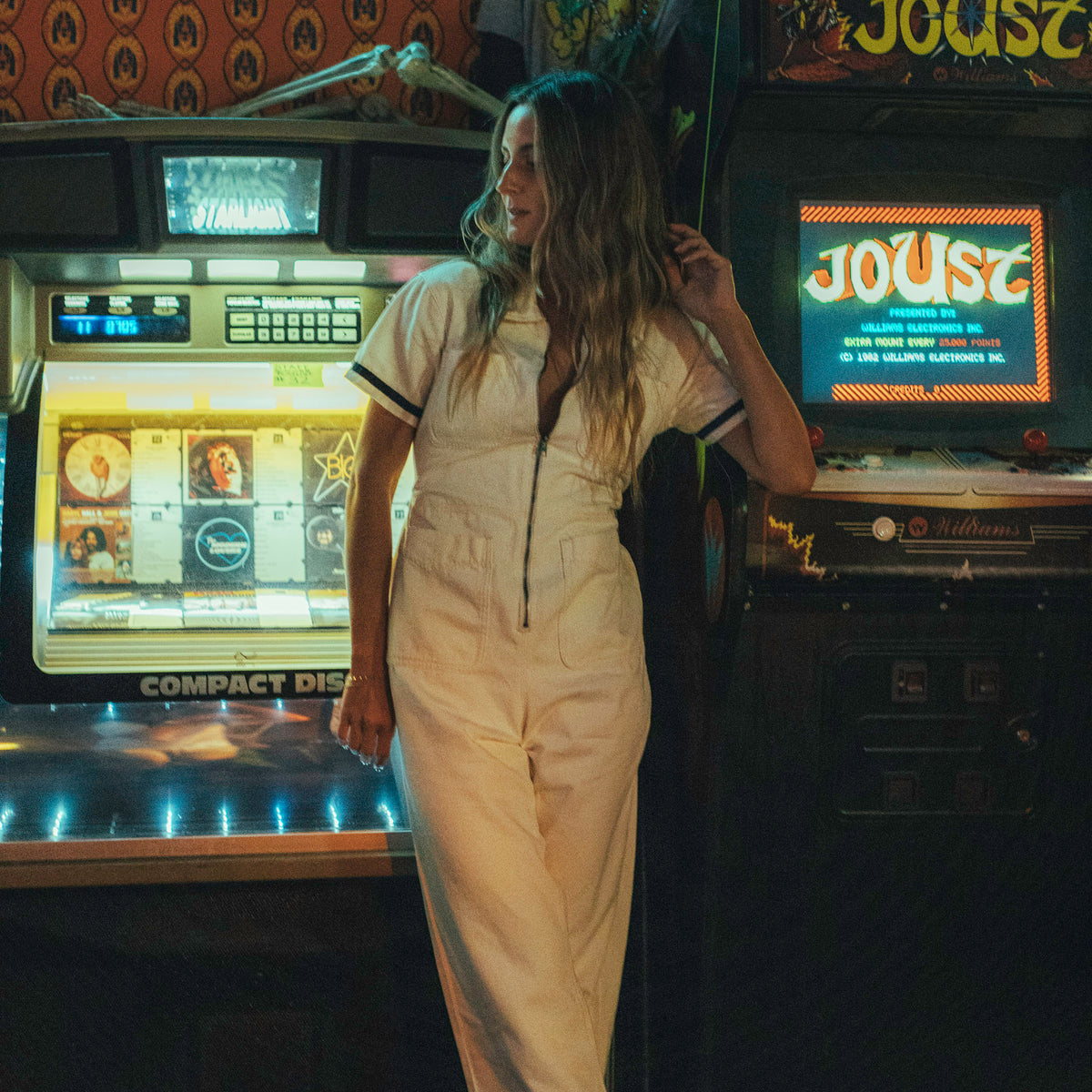 The Dolly Jumpsuit - Ecru