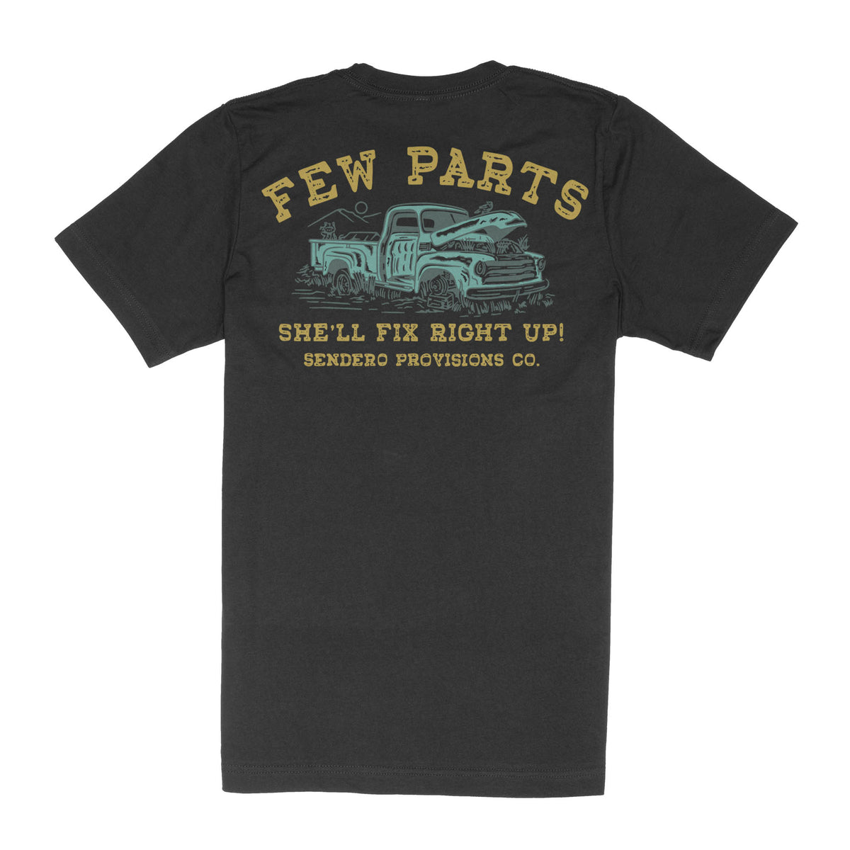 Few Parts T-Shirt - Black