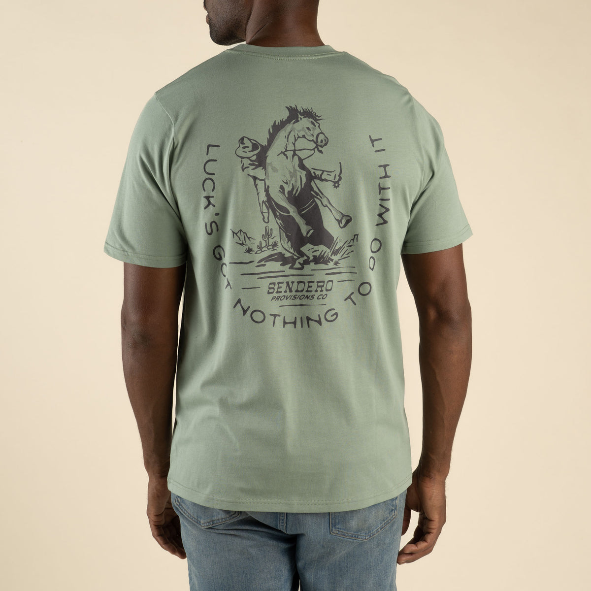 No Luck T-Shirt - Laguna