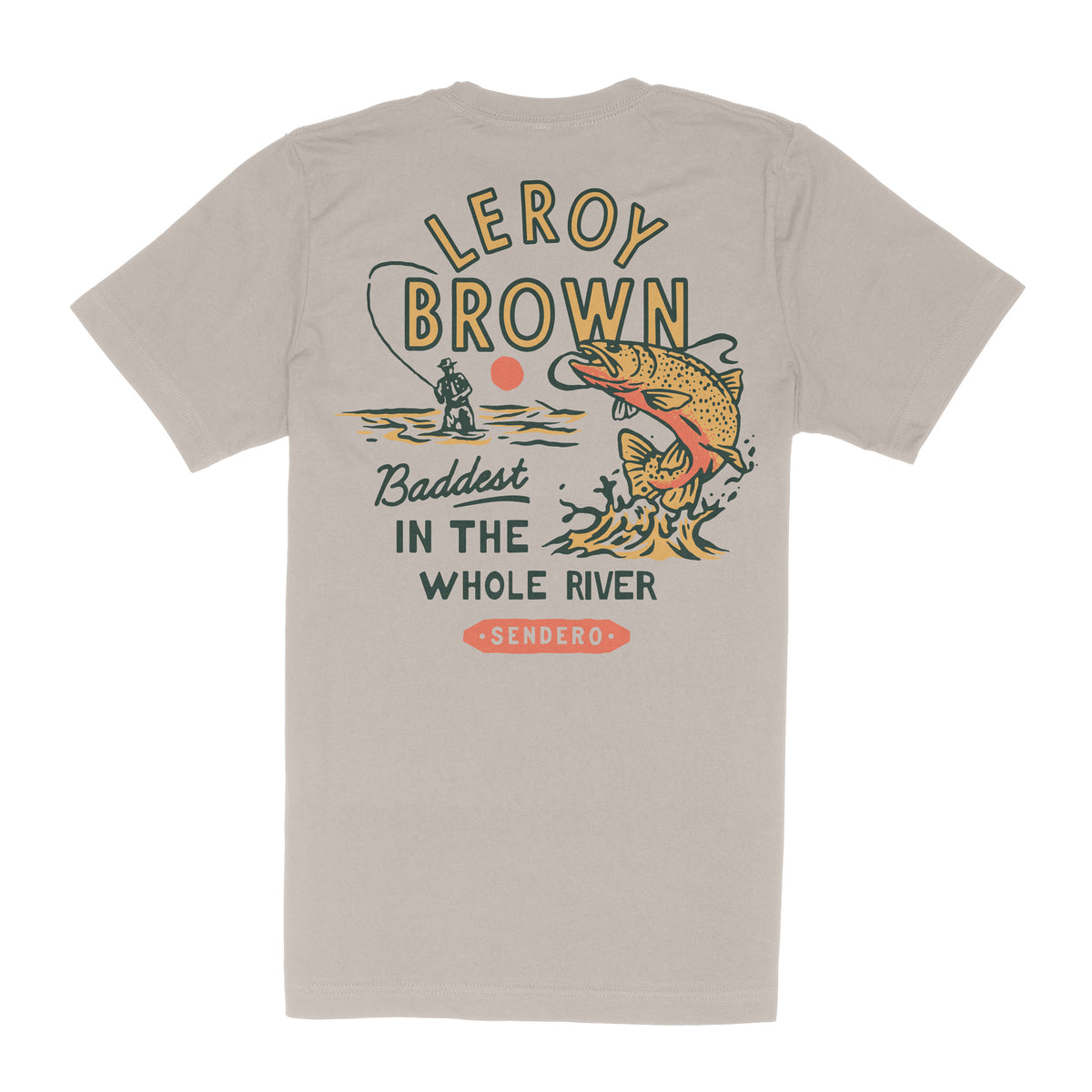 Leroy Brown T-Shirt - Sand