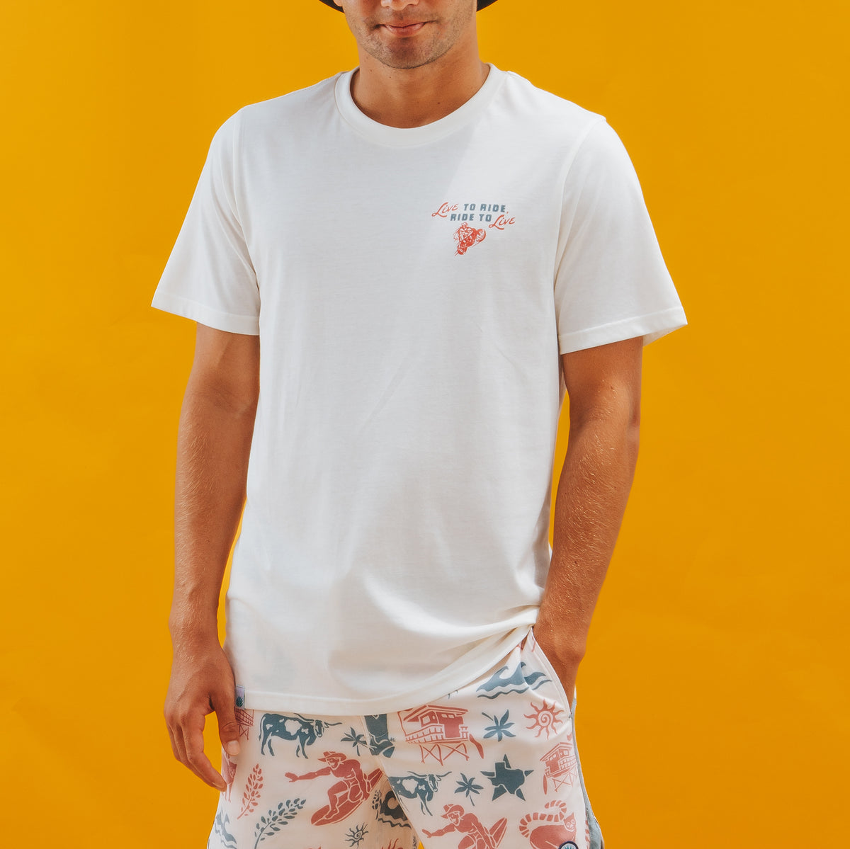 Sendero x Waco Surf Live to Ride T-Shirt