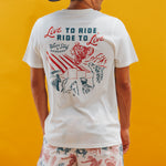 Sendero X Waco Surf Live To Ride T-Shirt