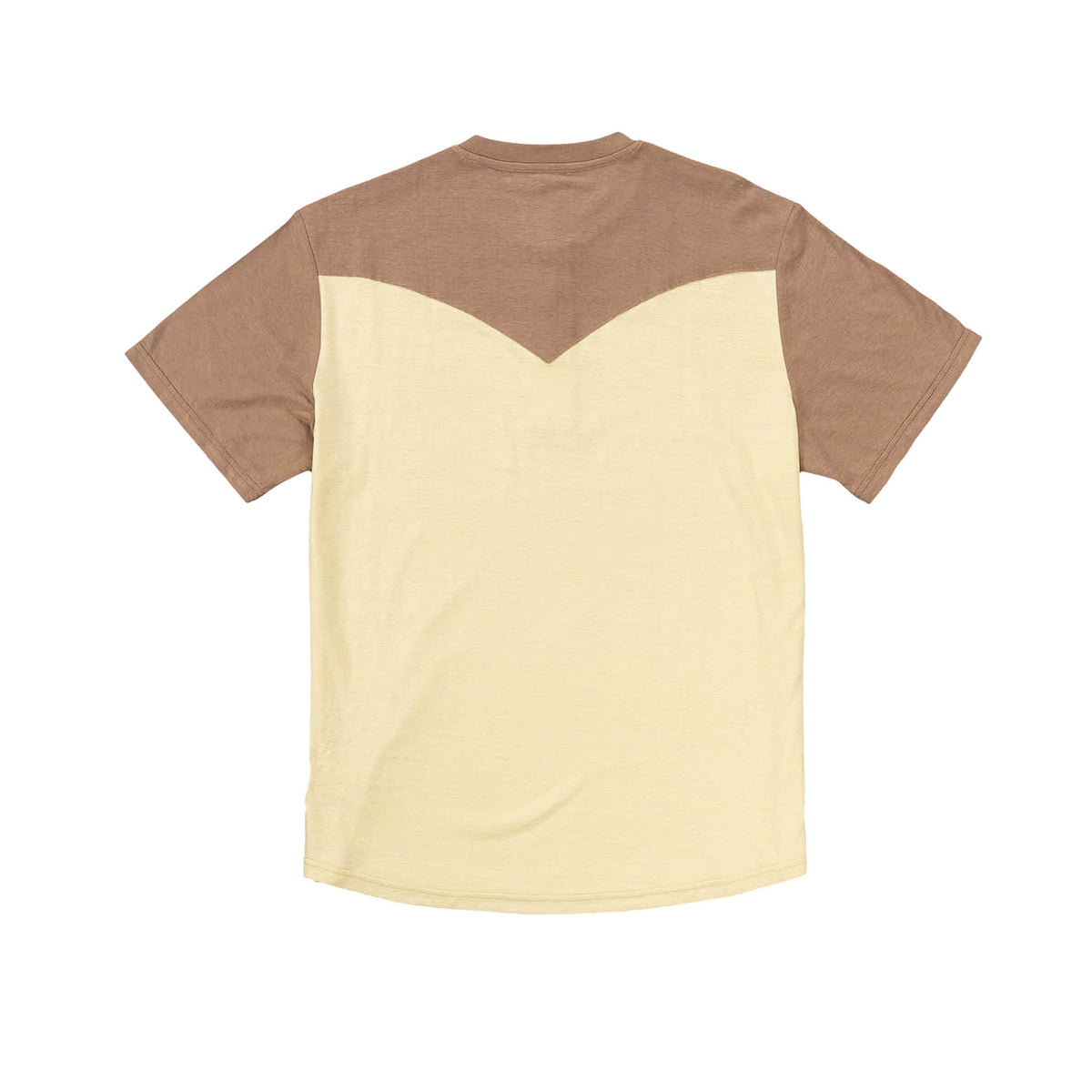 The Tex Western Henley - Buckskin/Brown
