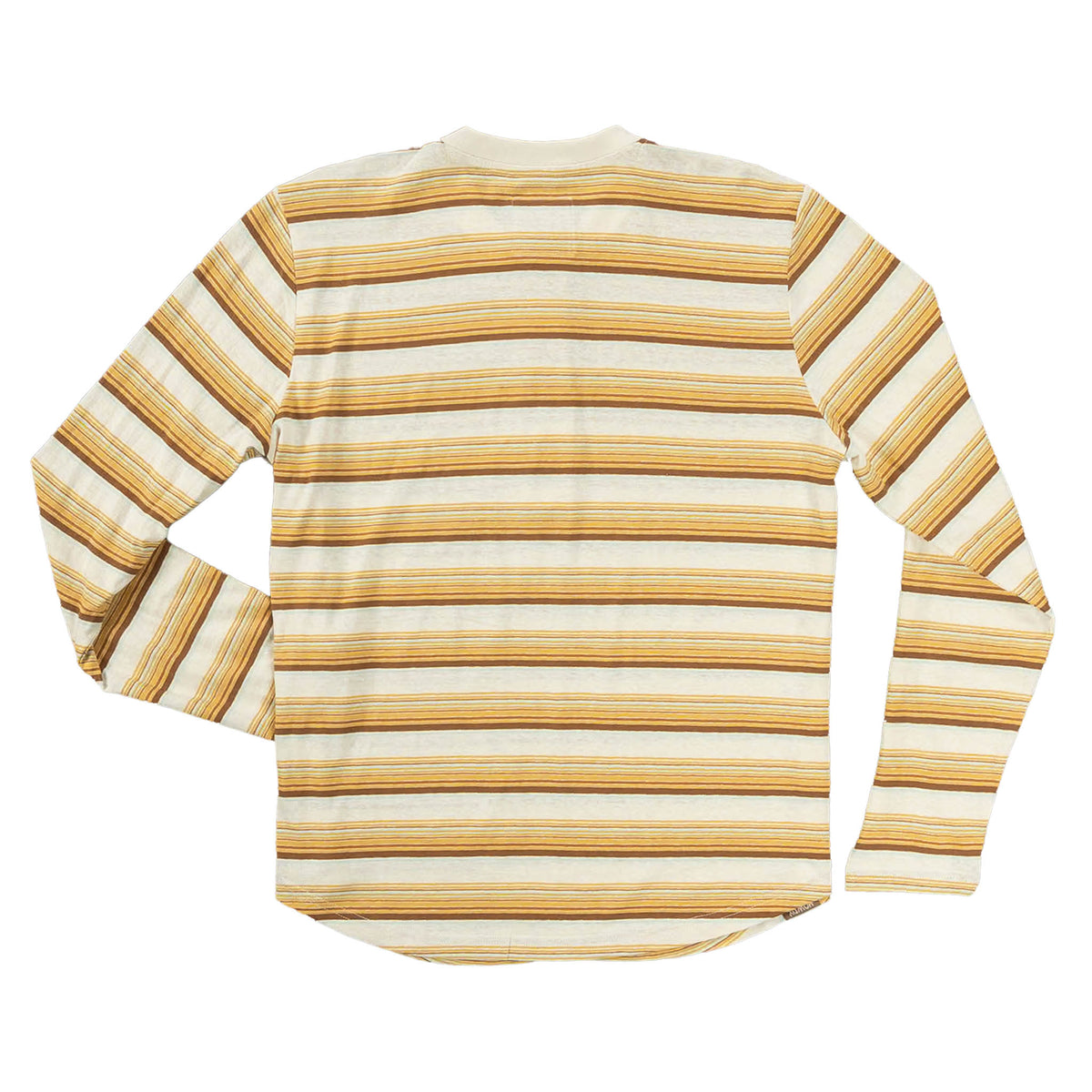 The Maverick Henley - Striped Brown