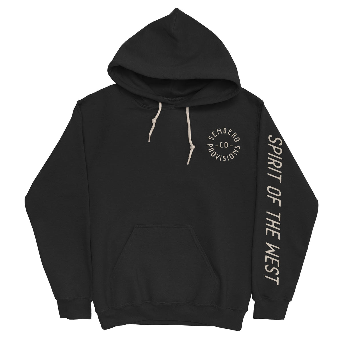 Never Was a Horse Hoodie - Black