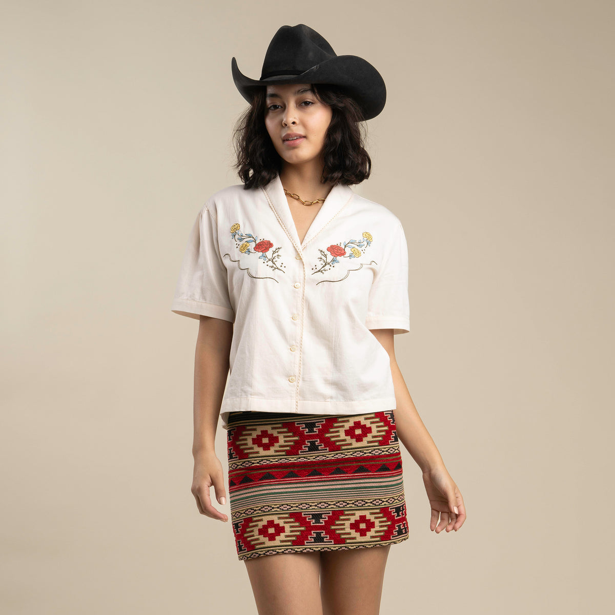 Prairie Rose Lace Blouse