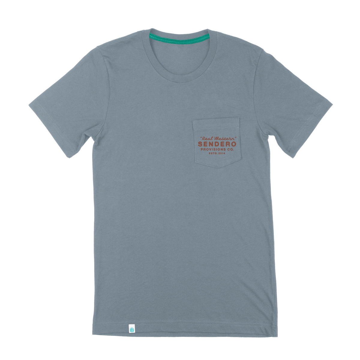 Real Western Pocket T-Shirt - Citadel