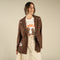 The Eleanor Relaxed Western Blazer - Oakroom