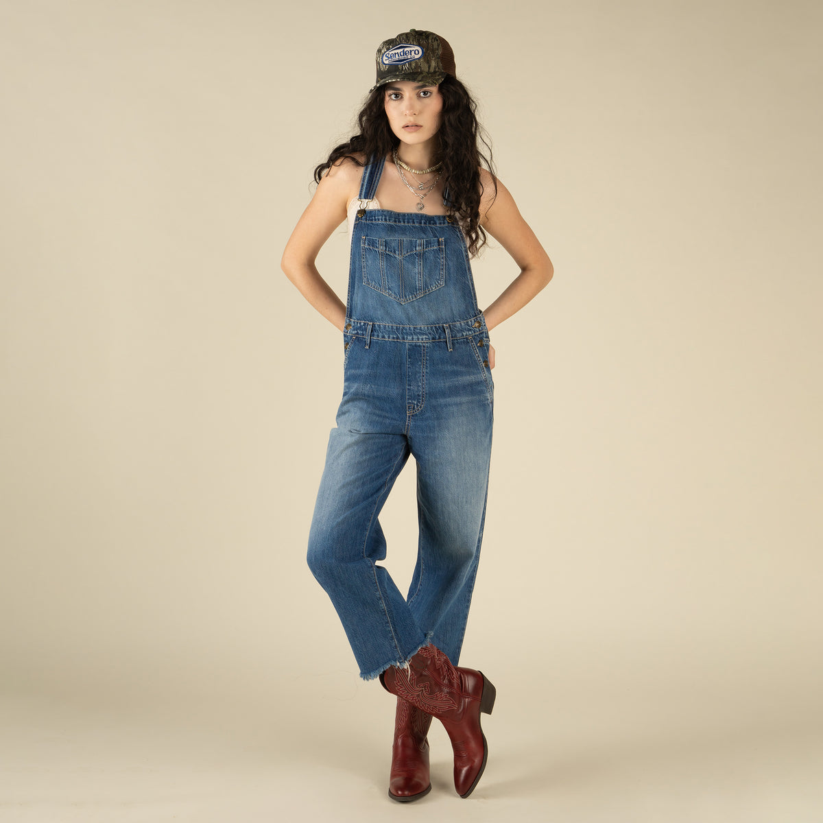 The Juniper Overall - Old Worn Indigo