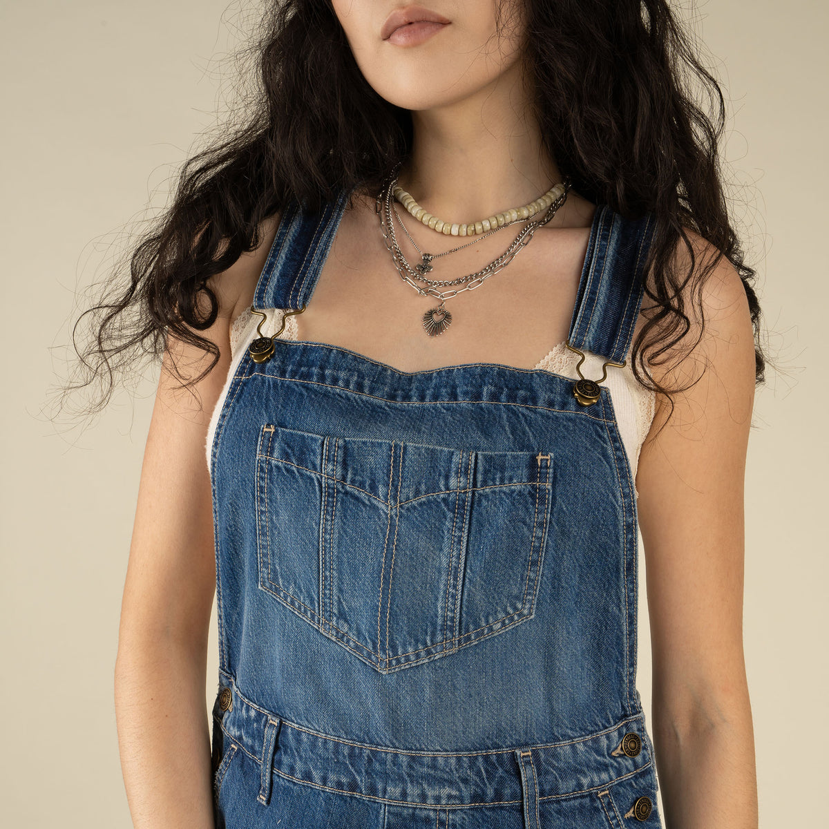 The Juniper Overall - Old Worn Indigo