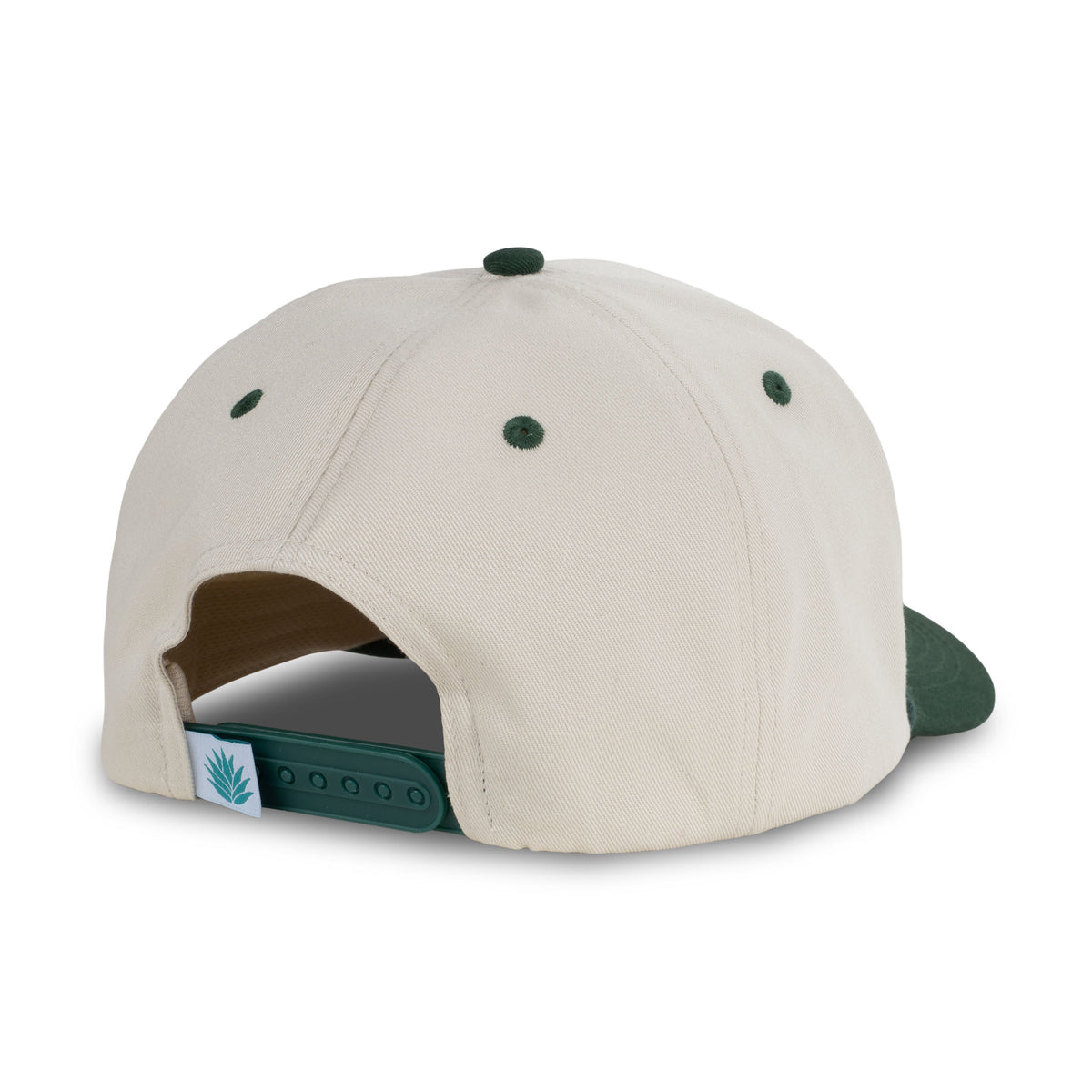 Cowboy Hat - Cream/Green