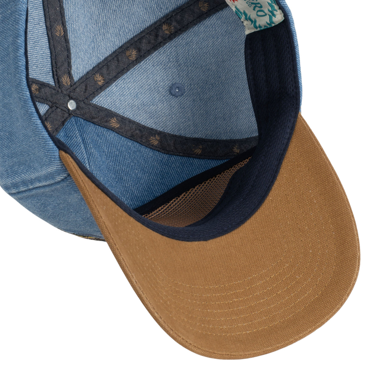 Hand Tied Flies Hat - Denim