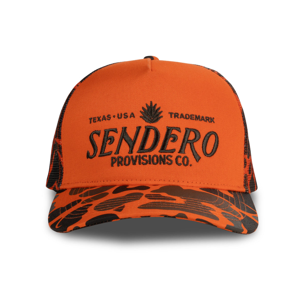 Logo Hat - Orange Camo