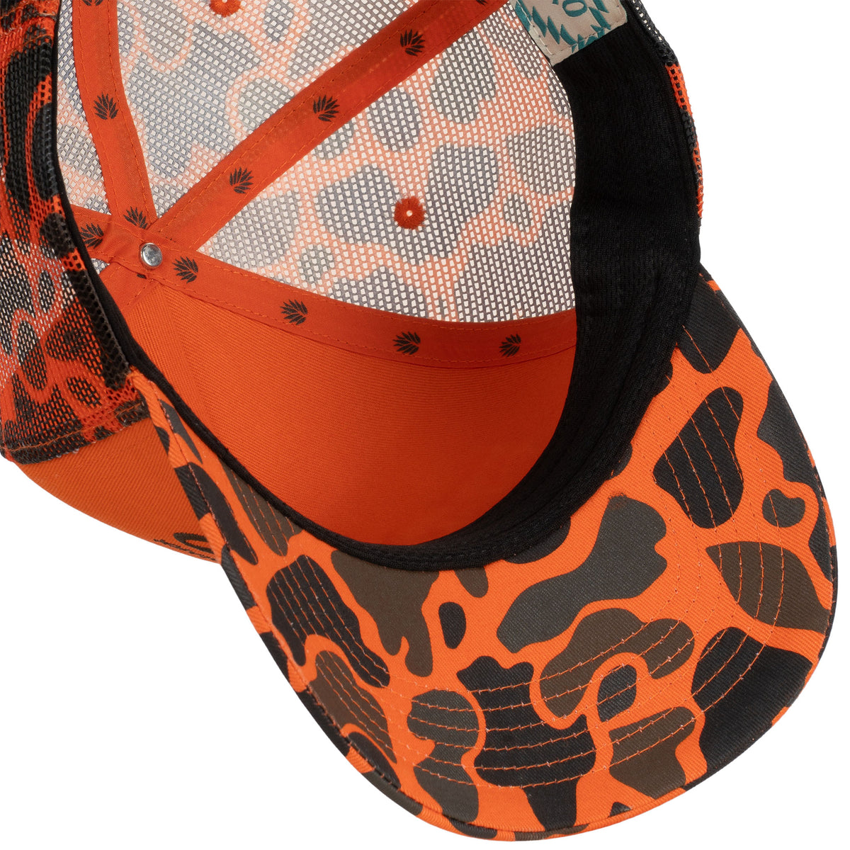 Logo Hat - Orange Camo