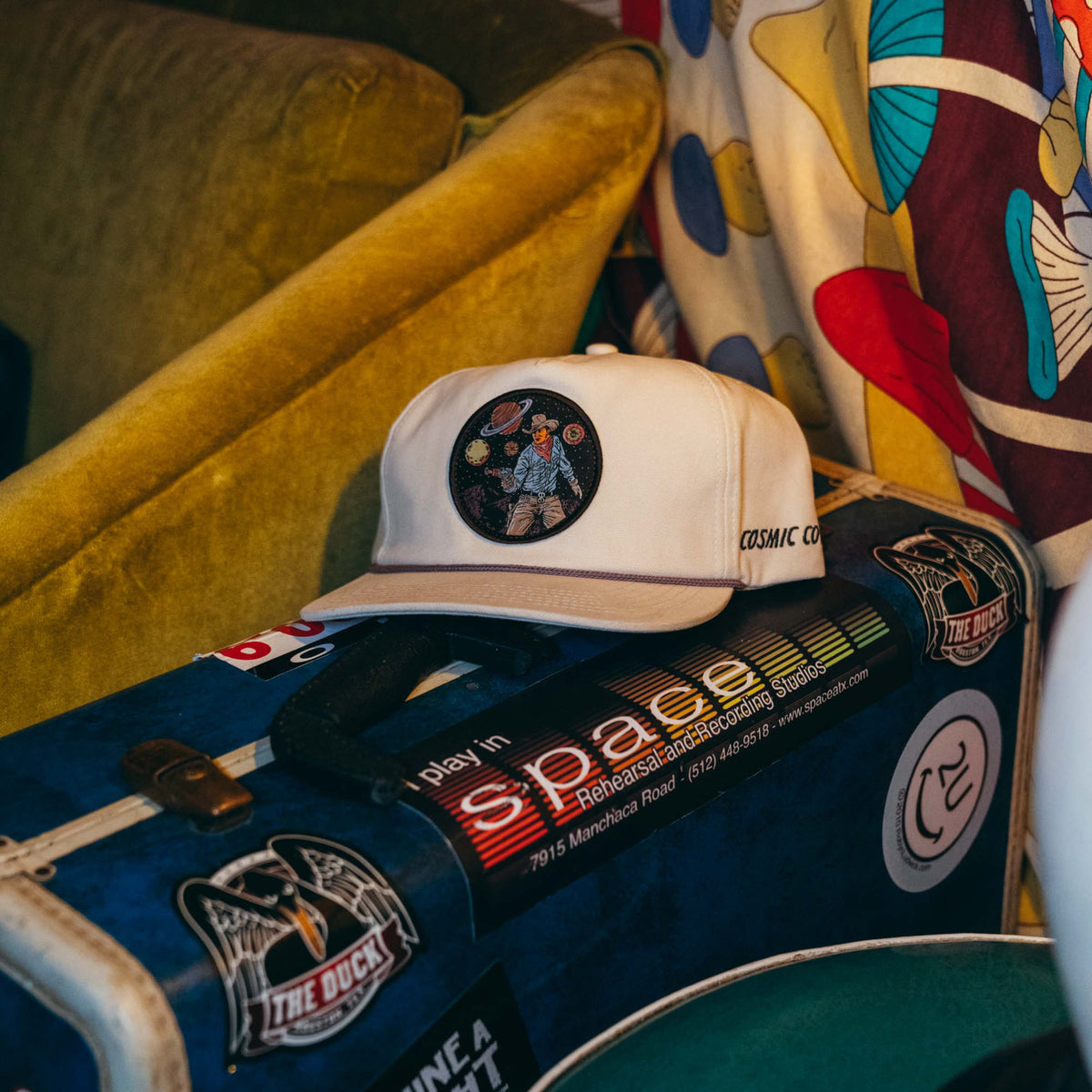 Cosmic Cowboy Hat - White
