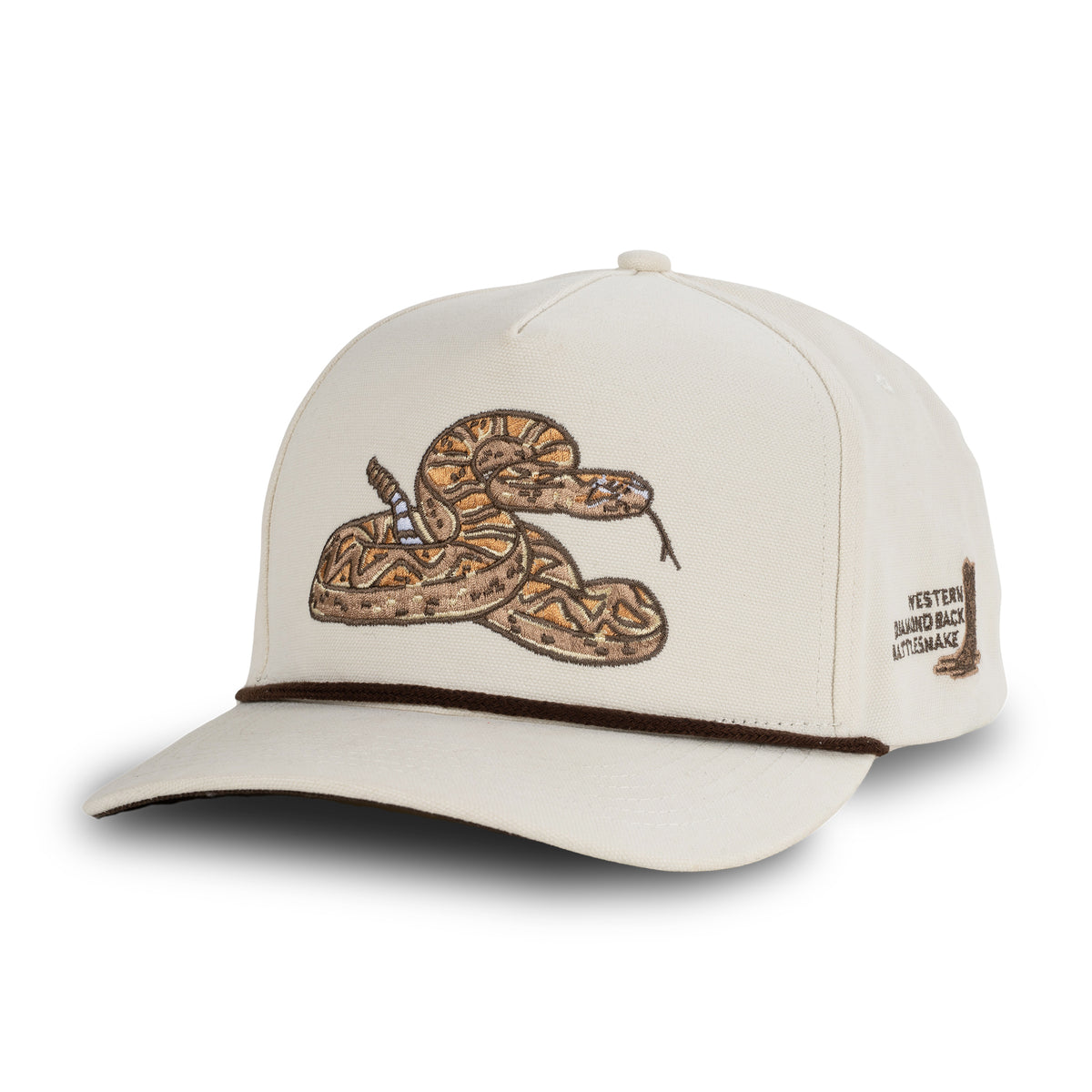 Rattlesnake Hat - Cream