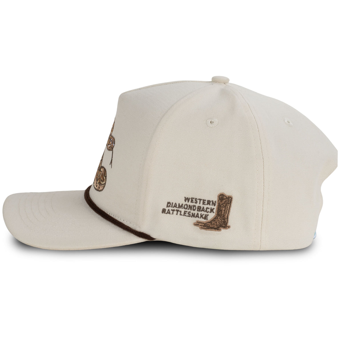 Rattlesnake Hat - Cream