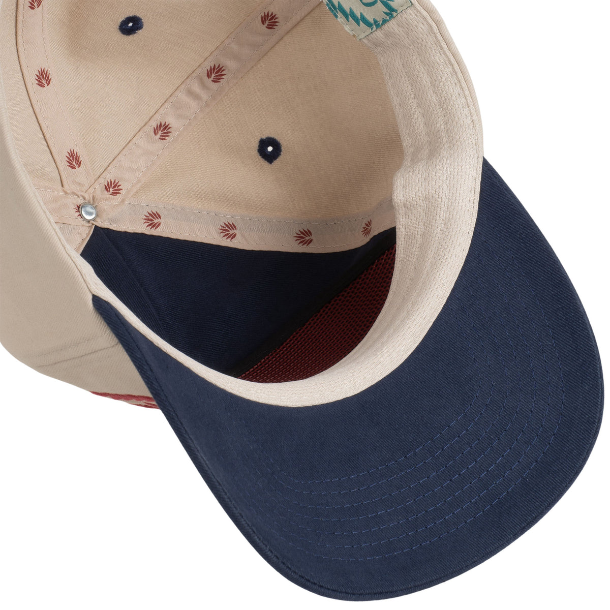 Feed Mill Hat - Cream/Navy