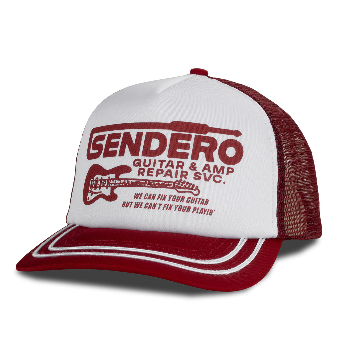 Guitar Repair Hat - Red