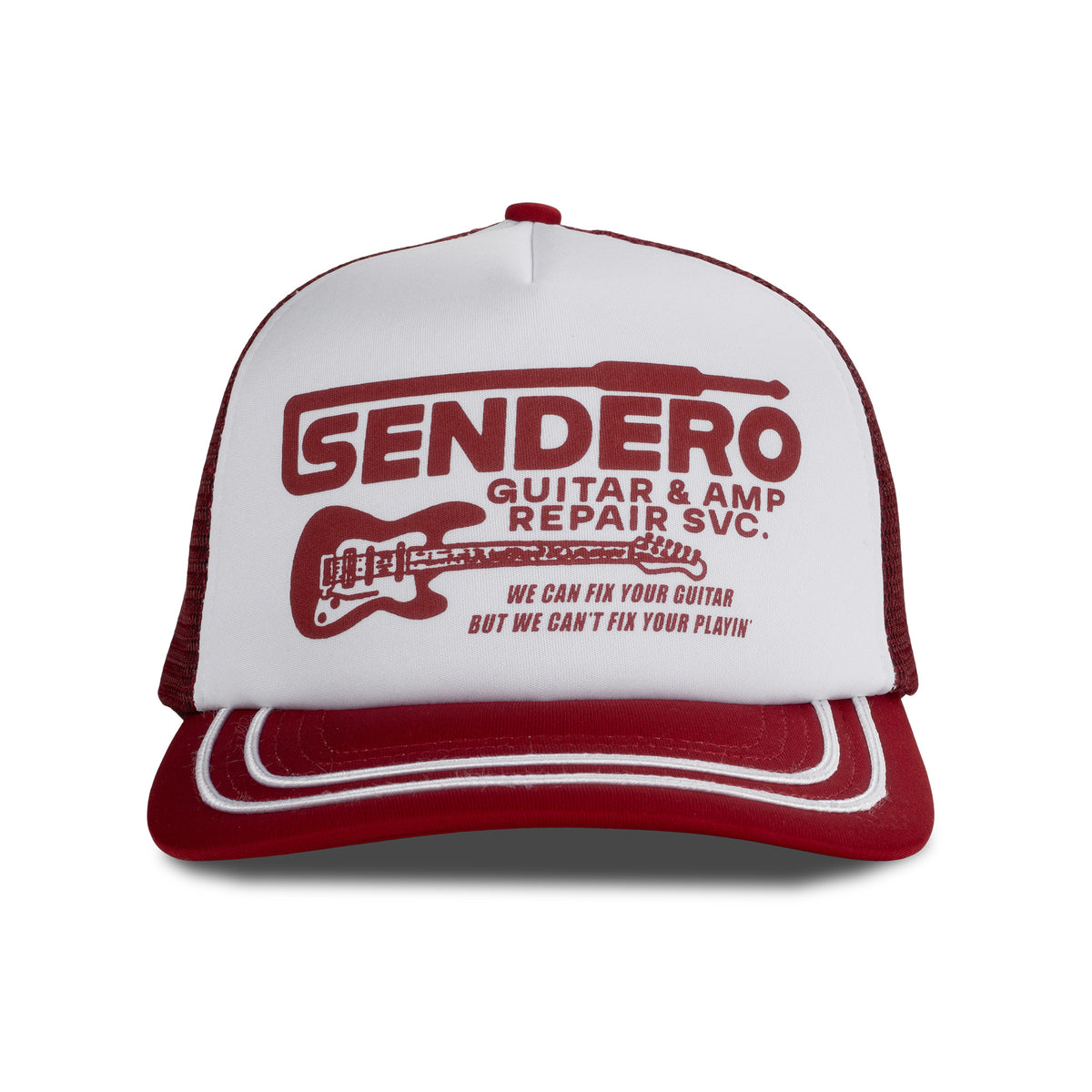 Guitar Repair Hat - Red