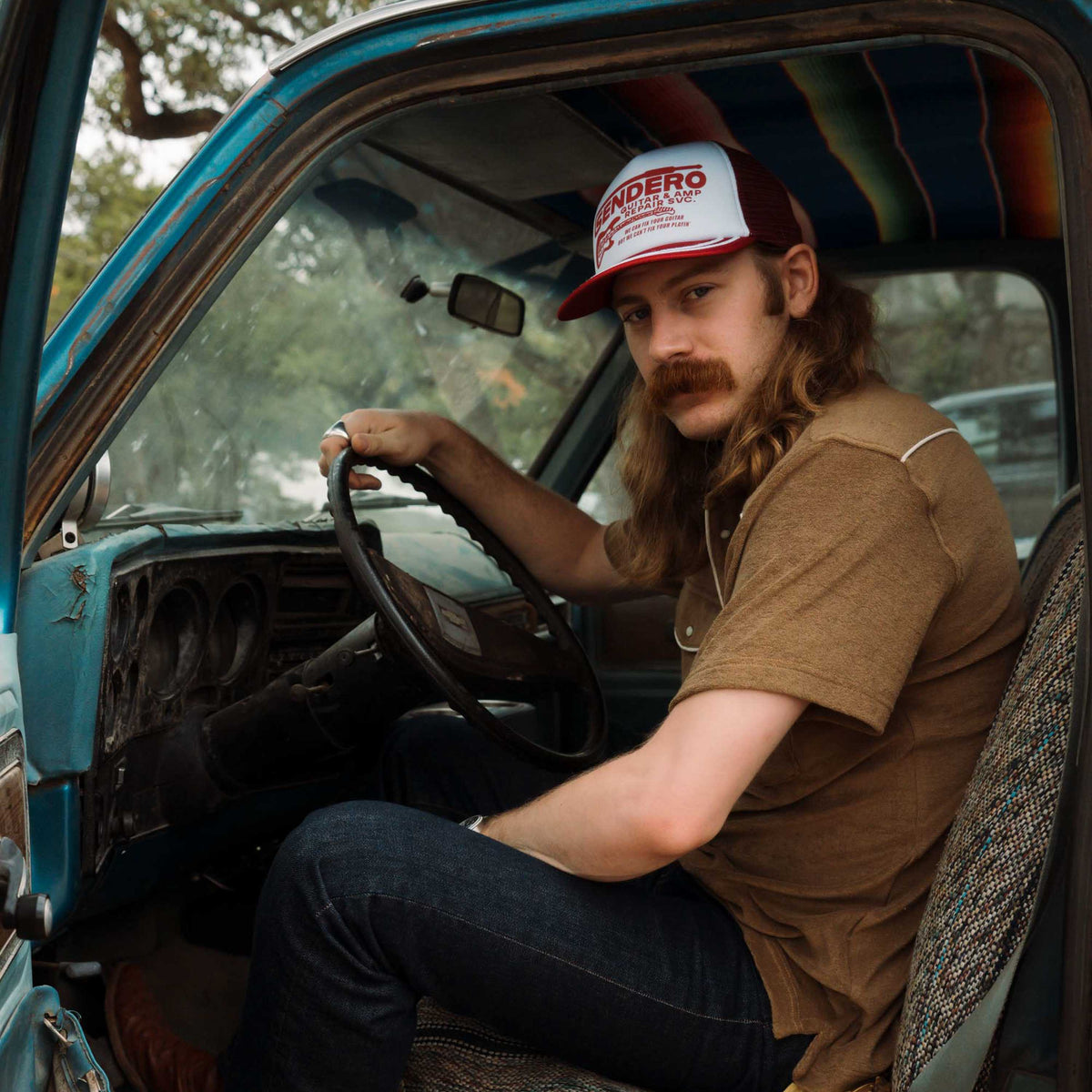 Guitar Repair Hat - Red