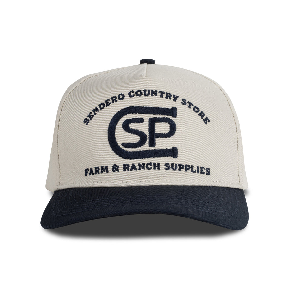 Ranch Supplies Hat - Cream/Navy