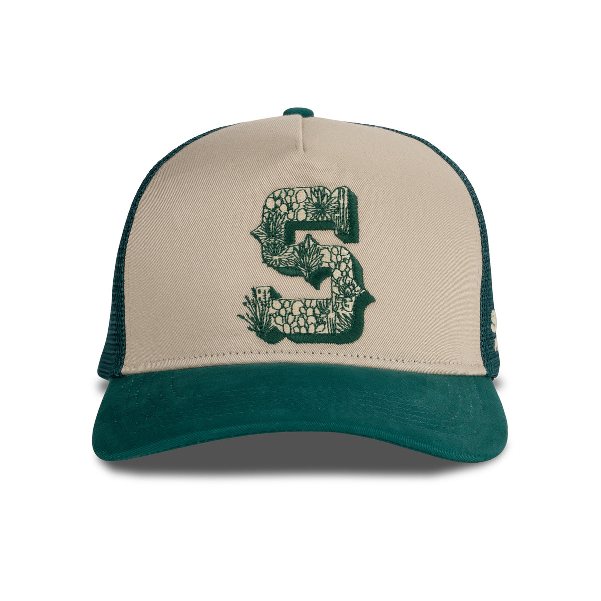 Desert Mark Hat - Cream/Teal