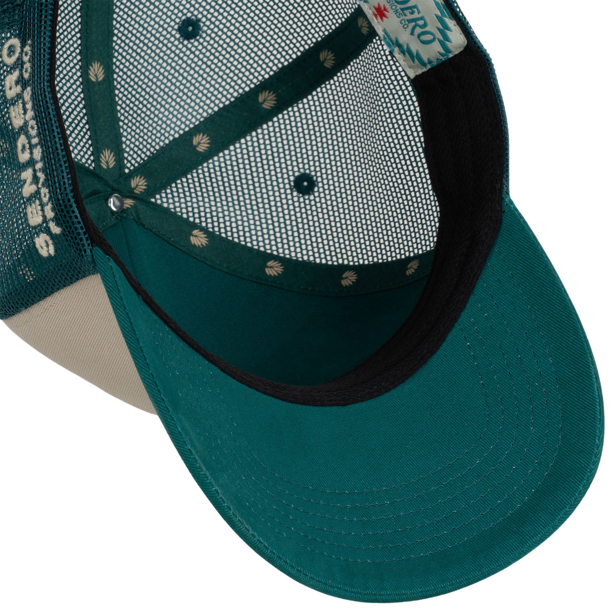 Desert Mark Hat - Cream/Teal