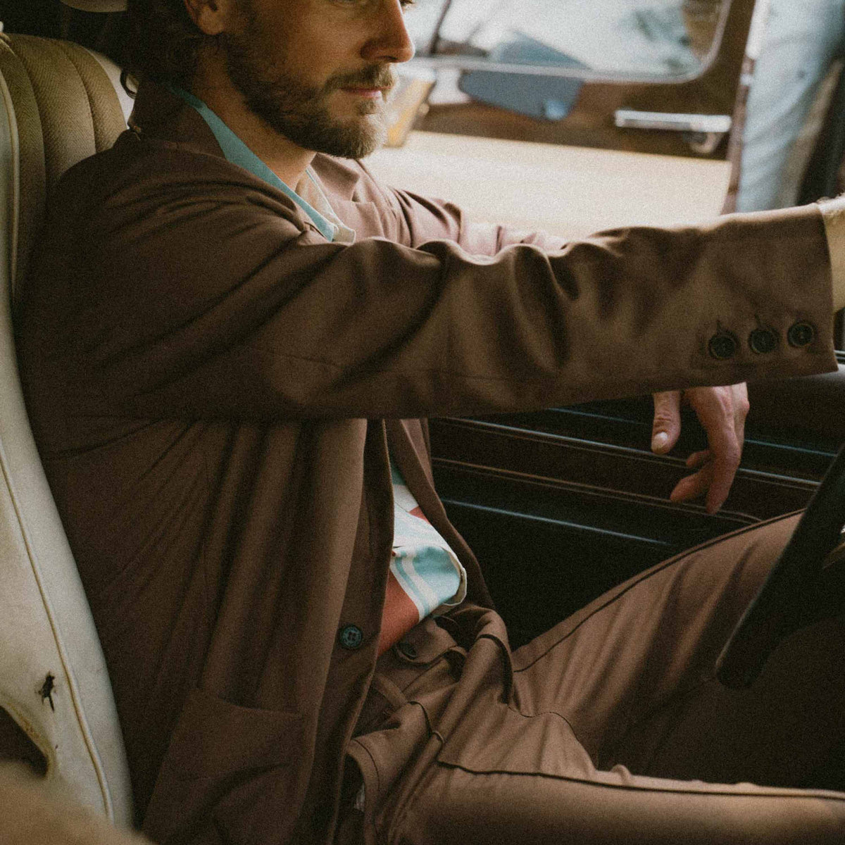 The Everett Western Blazer - Oakroom