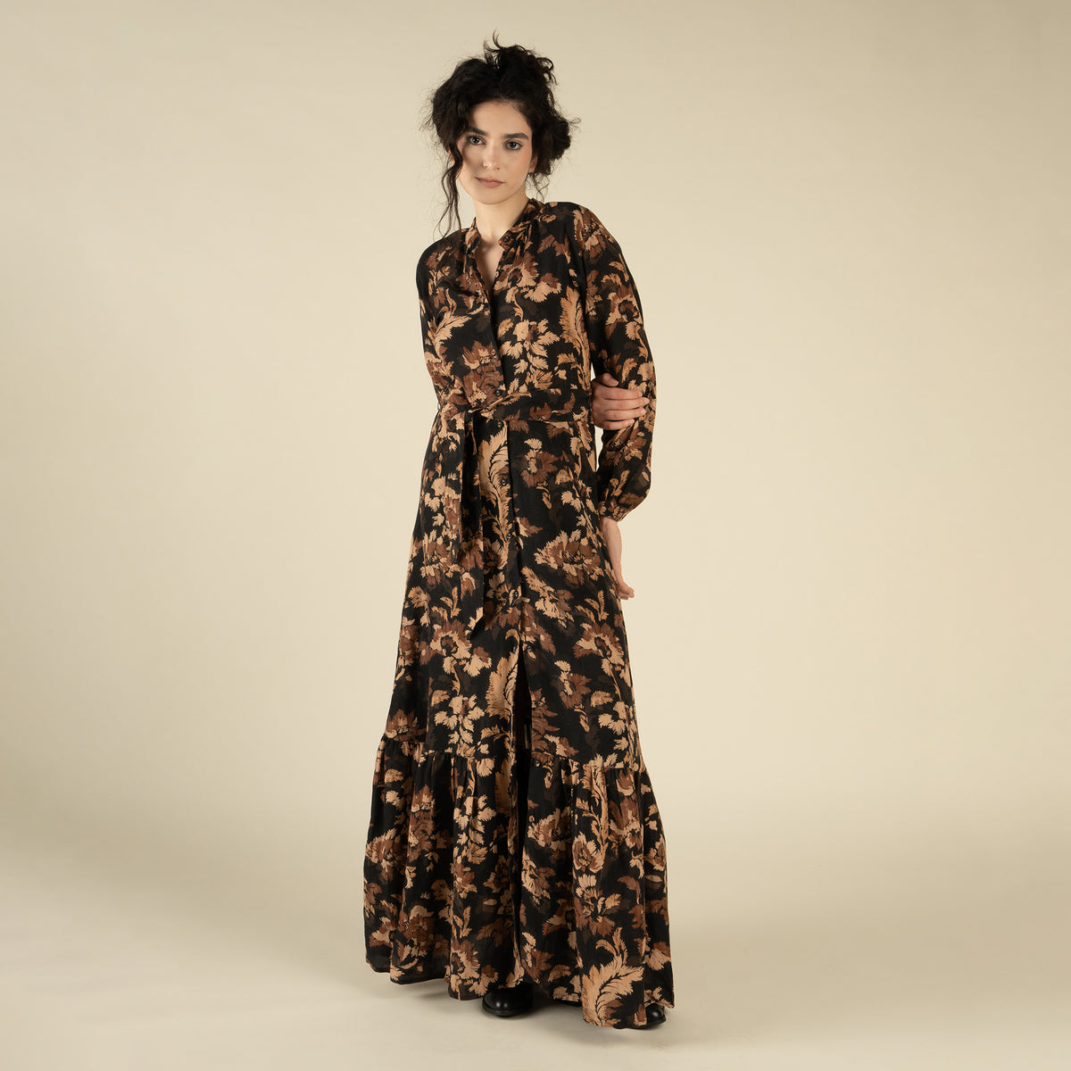 Miradora Dress - Alondra - Black