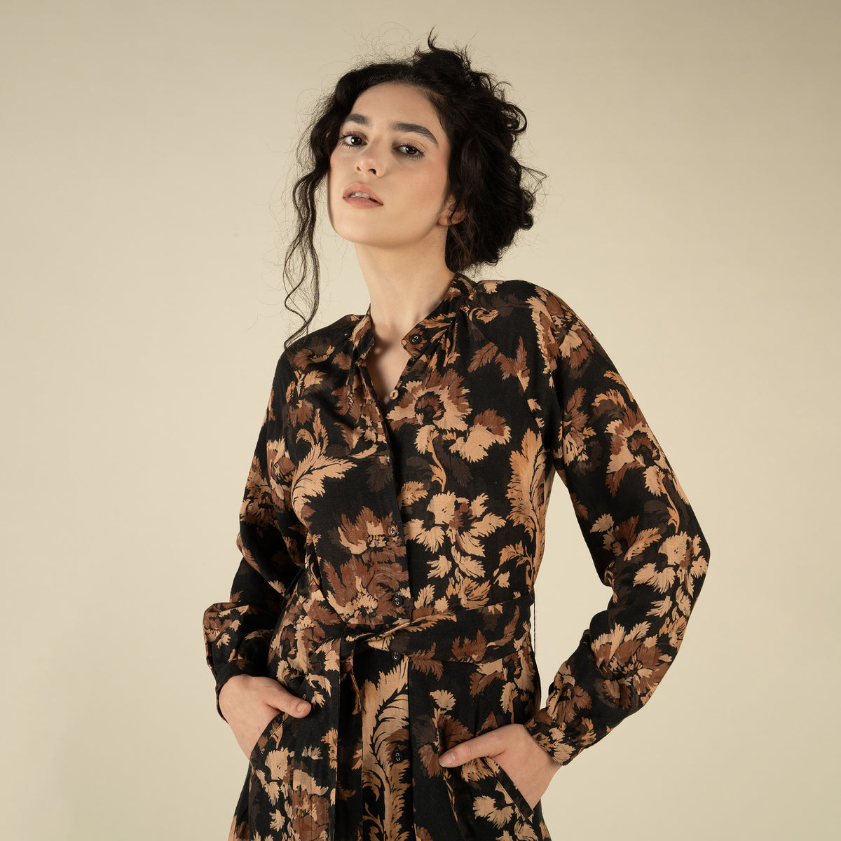 Miradora Dress - Alondra - Black