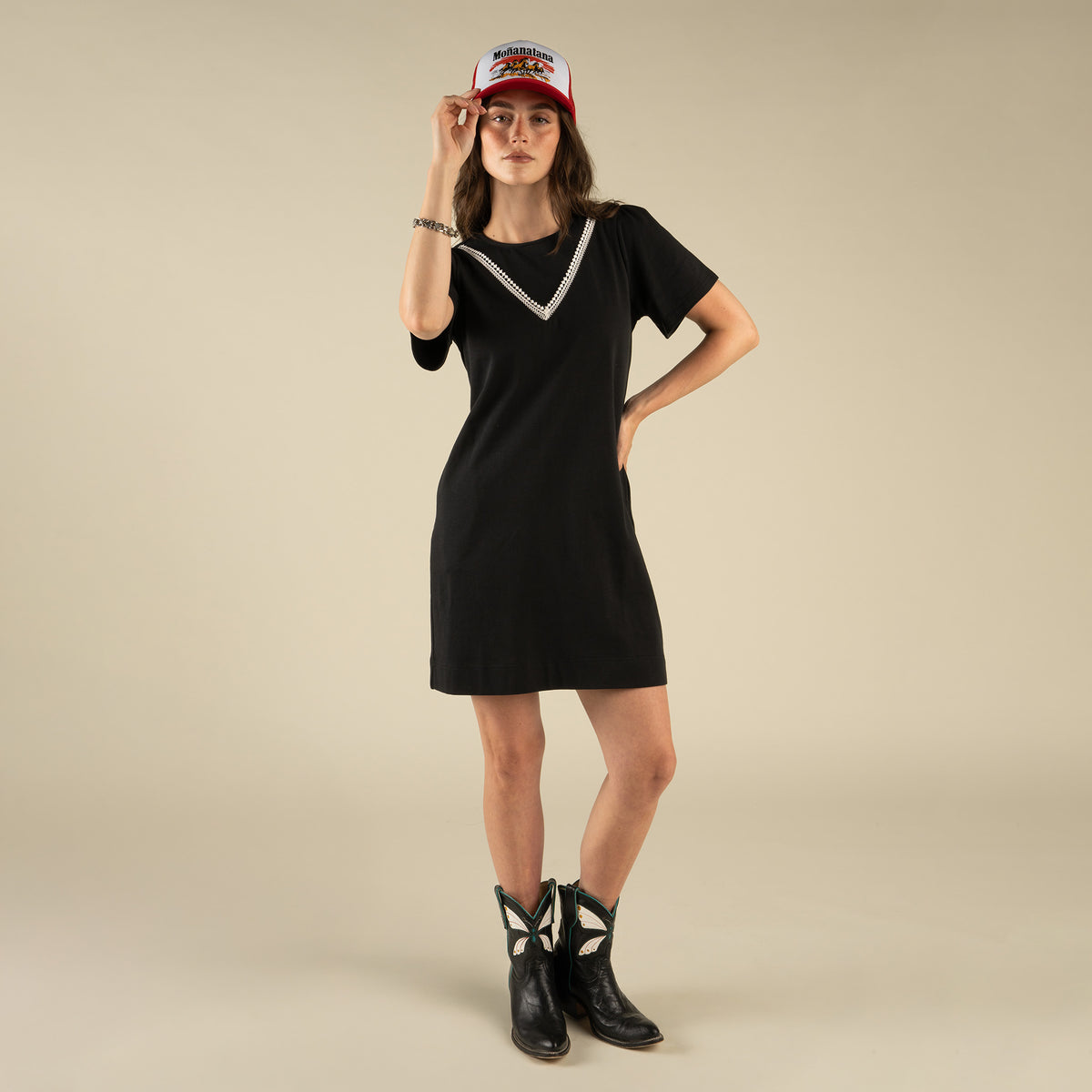Maravilla Shirt Dress - Black