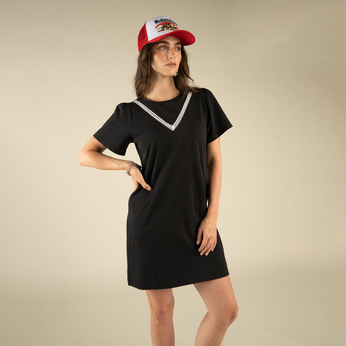 Maravilla Shirt Dress - Black