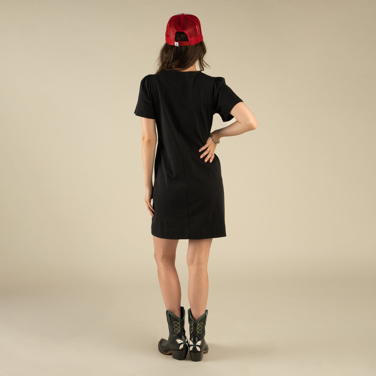 Maravilla Shirt Dress - Black