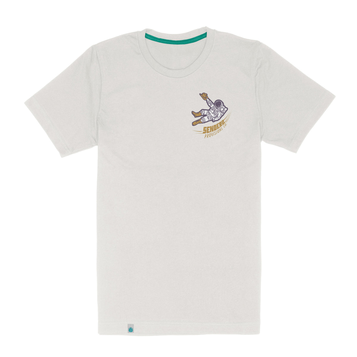 To Space T-Shirt - Vintage White