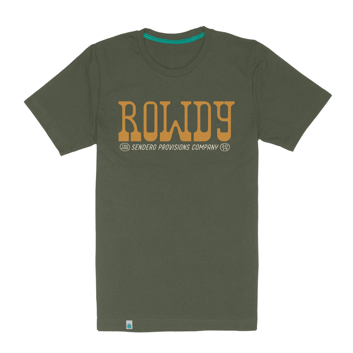 Rowdy T-Shirt - Army Green