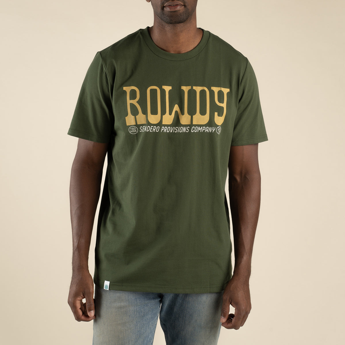 Rowdy T-Shirt - Army Green