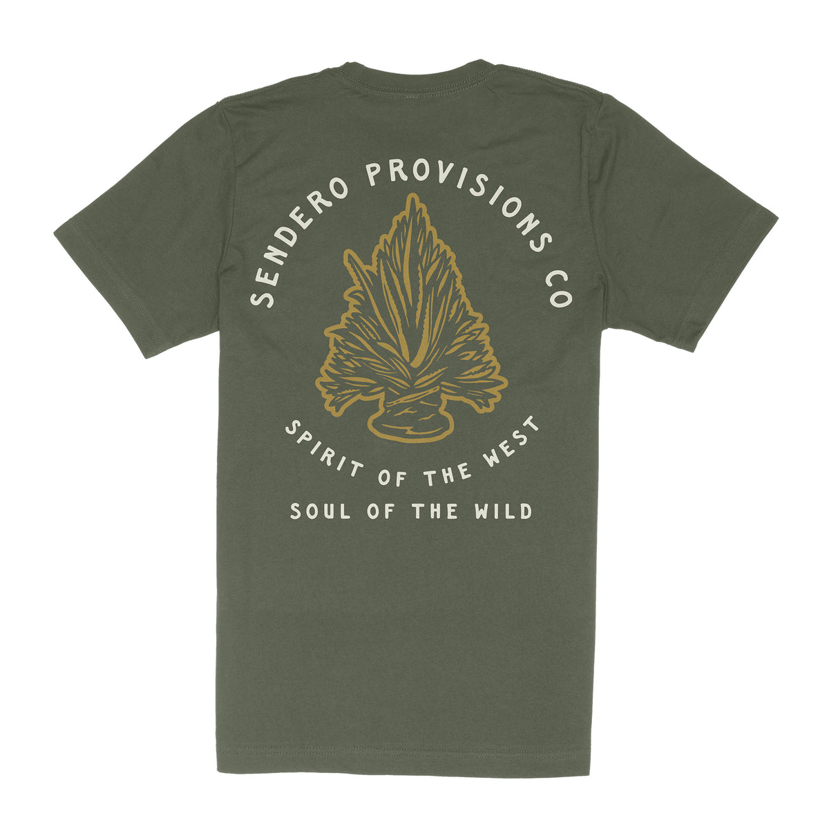 Senderohead T-Shirt - Army Green
