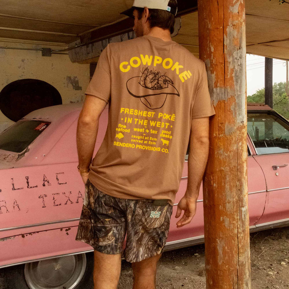 Cowpoke T-Shirt - Light Brown