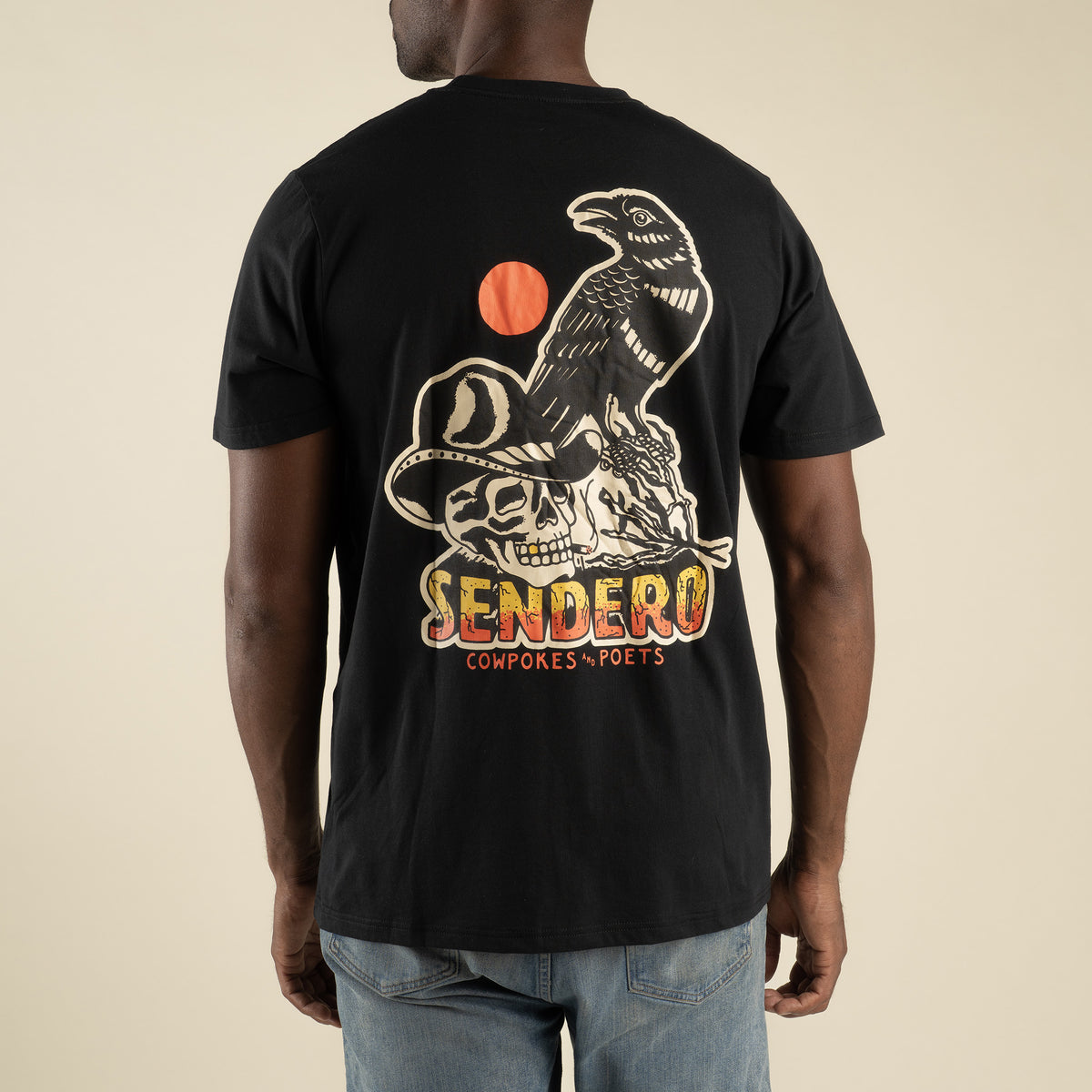Cowpokes & Poets T-Shirt - Black