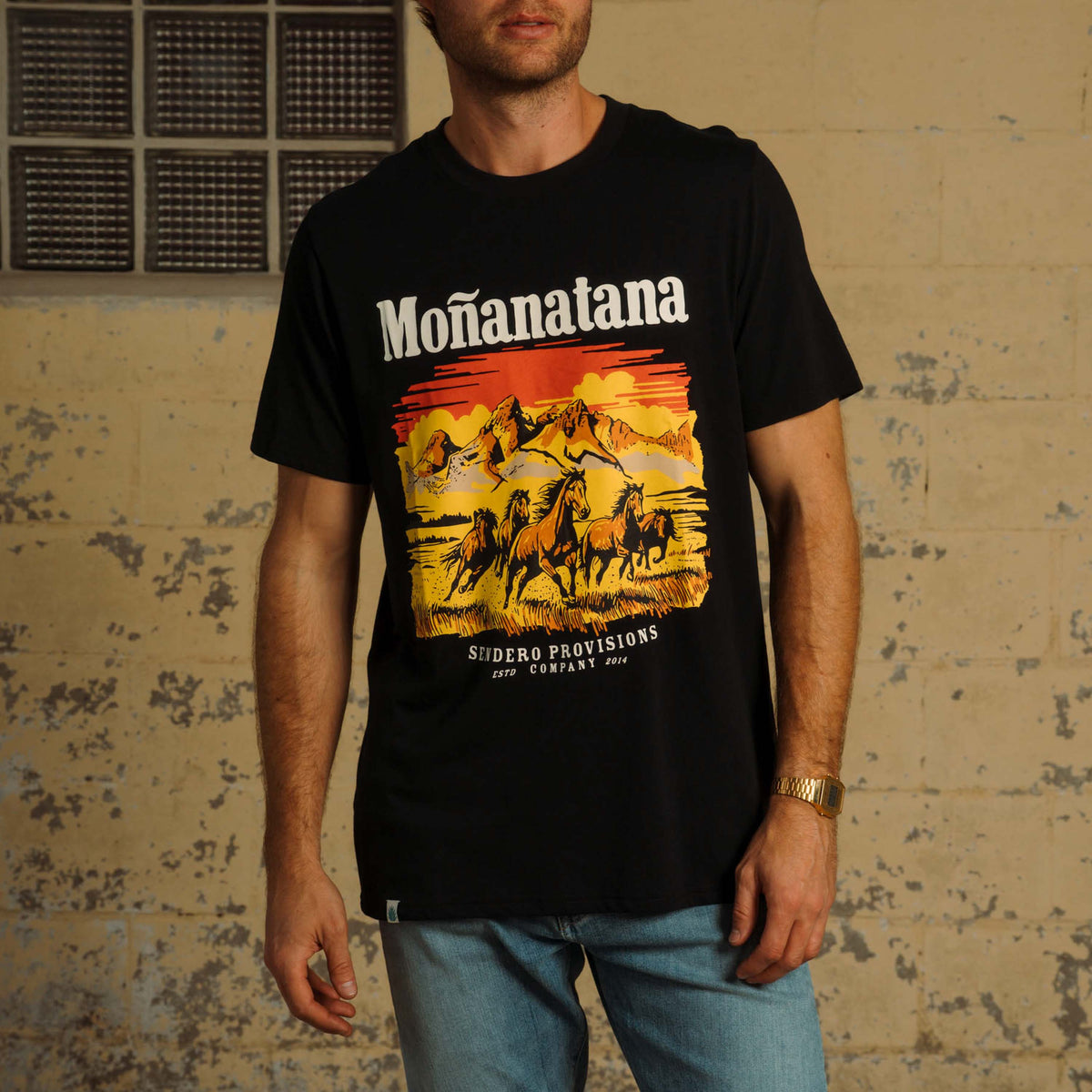 Monanatana T-Shirt - Black