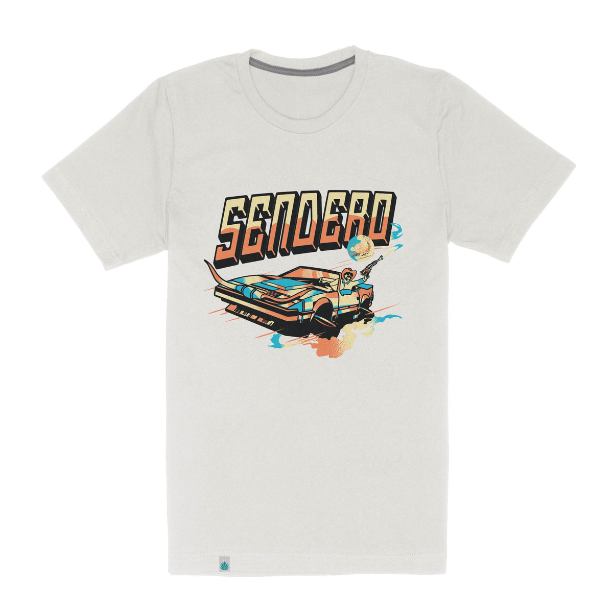 Cosmic Cadillac T-Shirt - Vintage White