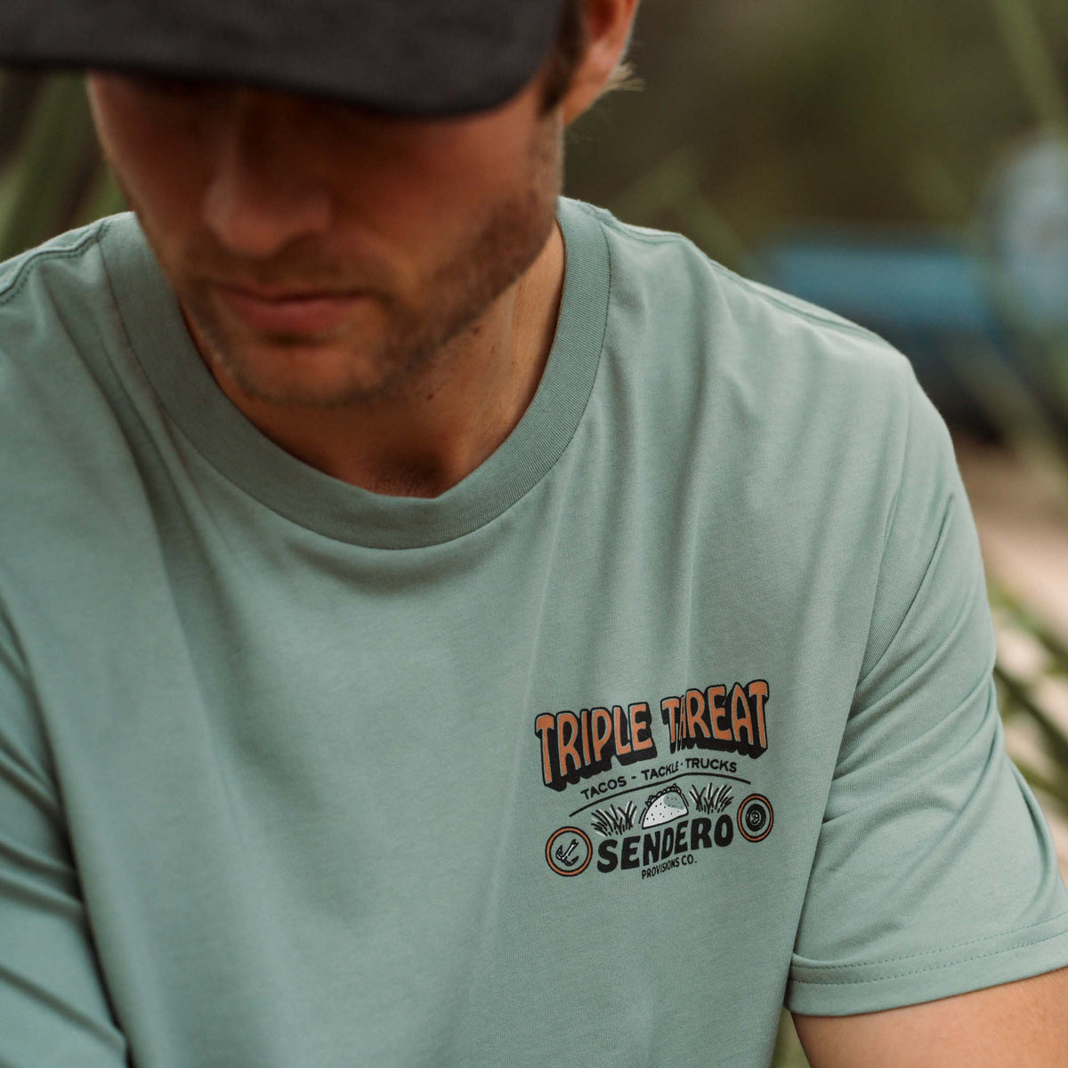 Triple Threat T-Shirt - Laguna